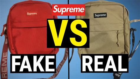 ss18 supreme shoulder bag real vs fake|real supreme box logo.